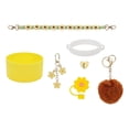 thumbnail image 4 of yuksok Cup Accessory Set Cute Keychain Charms for Outdoor Activities Travel Handbag Yellow, 4 of 9