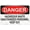 Warning Sign 4, variant on Metal Sign, Danger Sign - GUARD DOGS ON DUTY, Waterproof, Fade and Scratch Resistant, safety signs, equipment Warning signs, etc