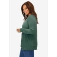 thumbnail image 3 of Woman Within Plus Size Perfect Long-Sleeve Cardigan, 3 of 6