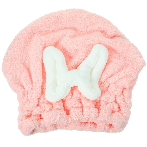 Gorro de toalla para secar el cabello, turbante absorbente de agua, gorro para el cabello, envoltura para la cabeza de secado rápido