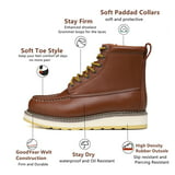 DieHard Men's 6'' Leather Slip Resistant Durability Breathable Soft Toe ...