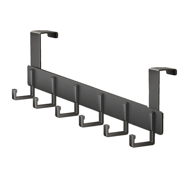 YongCo Space Saving Door Hook Holder Bathroom Towel Rack Over The Door Hooks Stainless Steel Door Hangers Hat Jackets