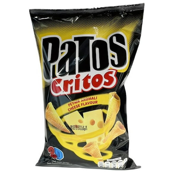 Patos Cristos Cheese Flavoured Corn Snack (Turkey) 115g