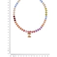thumbnail image 6 of Time and Tru Goldtone Multicolored Bead Initial "Z" Necklace, 6 of 6