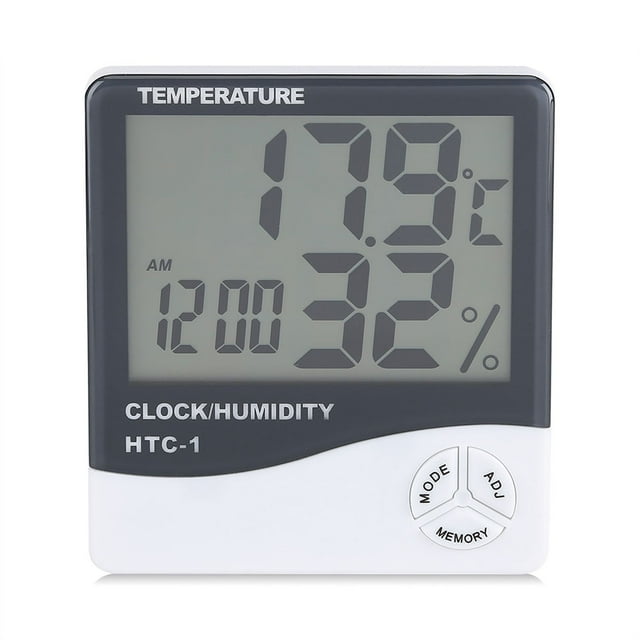 Indoor Thermometer Hygrometer,Digital LCD Indoor Thermometer Digital LCD Thermometer Digital Indoor Thermometer Smart Functionality