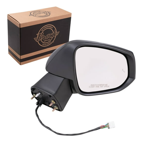 Brock Power Mirror for 2019-2021 RAV4 Blind Spot Detection Turn Signal Indicator Puddle Lamp Heated