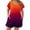 Watermelon Red, variant on Romper Shorts for Women Women's Plus Size Romper Shorts Puff Short Sleeve Gradient Printed Overalls with Pockets Loose Fitting Jumpsuit for Casual Daily Wear Beige M