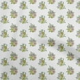 thumbnail image 1 of oneOone Velvet Green Fabric Floral Sewing Craft Projects Fabric Prints By Yard 58 Inch Wide, 1 of 4