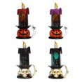 thumbnail image 3 of Flameless Flickering Candle Battery, Column Candle, Warm Light, Ghost Pumpkin, Halloween Decoration Kids Candle, 3 of 3