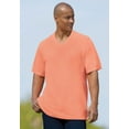 thumbnail image 5 of KingSize Men's Big & Tall Shrink-Less Lightweight V-Neck Pocket T-Shirt, 5 of 6