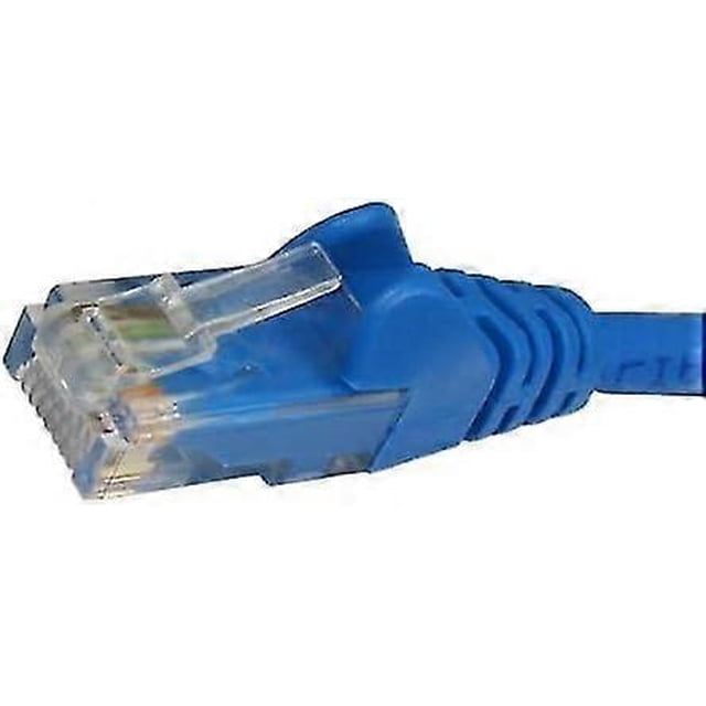 ? 0.25m BLUE Premium CAT5E (enhanced) Network Cable - Ethernet - LAN - Patch - Internet - Broadband - Router - Hub - Modem -10/100