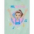 thumbnail image 3 of Ms. Rachel Baby Boys or Girls Graphic Washed Romper, Sizes 0/3M-24M, 3 of 10