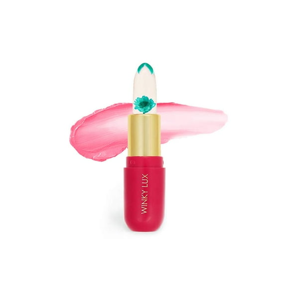 Bálsamo labial Winky Lux Flower Balm, pH, cambia de color, vegano