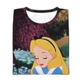 thumbnail image 3 of Alice In Wonderland Boys Girls T-Shirt 3d Print Graphic Short Sleeve Tee Shirt Tops For Kids Teens, 3 of 7