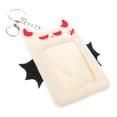 thumbnail image 1 of Miangastore Plush Photocard Holder Keychain Cute Cartoon Photo Sleeve Id Credit Card Protector For Students Office Use And Fans, 1 of 8