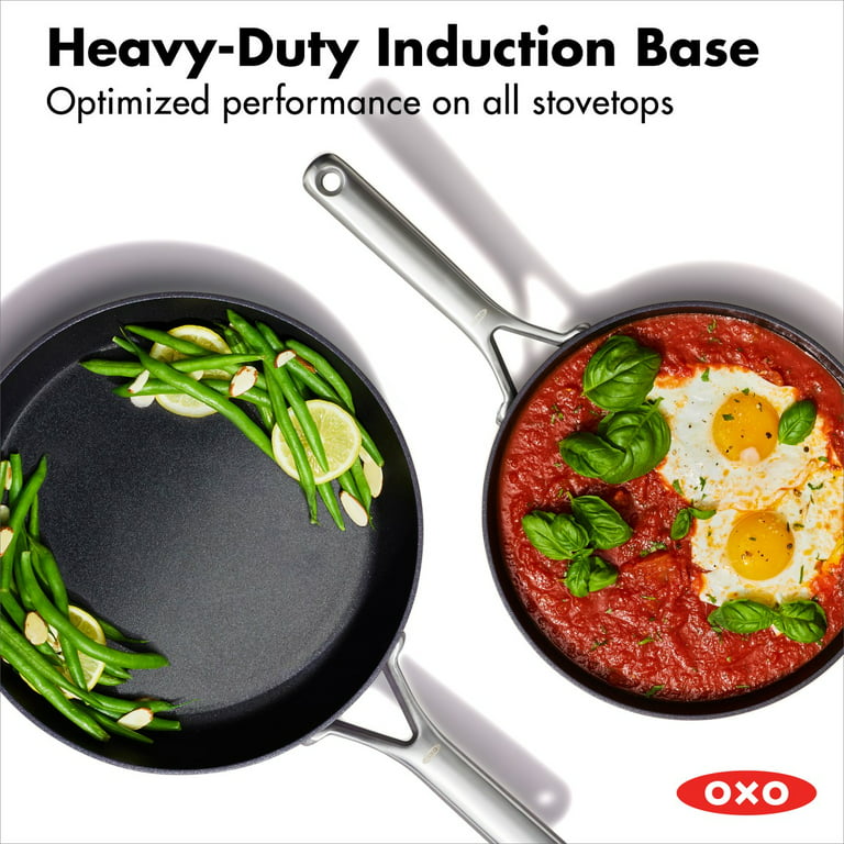  OXO Good Grips 8 and 10 Frying Pan Skillet Set, 3