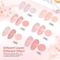 thumbnail image 2 of Set de esmaltes de uñas CANNI Jelly Gel, 9 ml, 6 colores Soak Off LED, 2 of 9