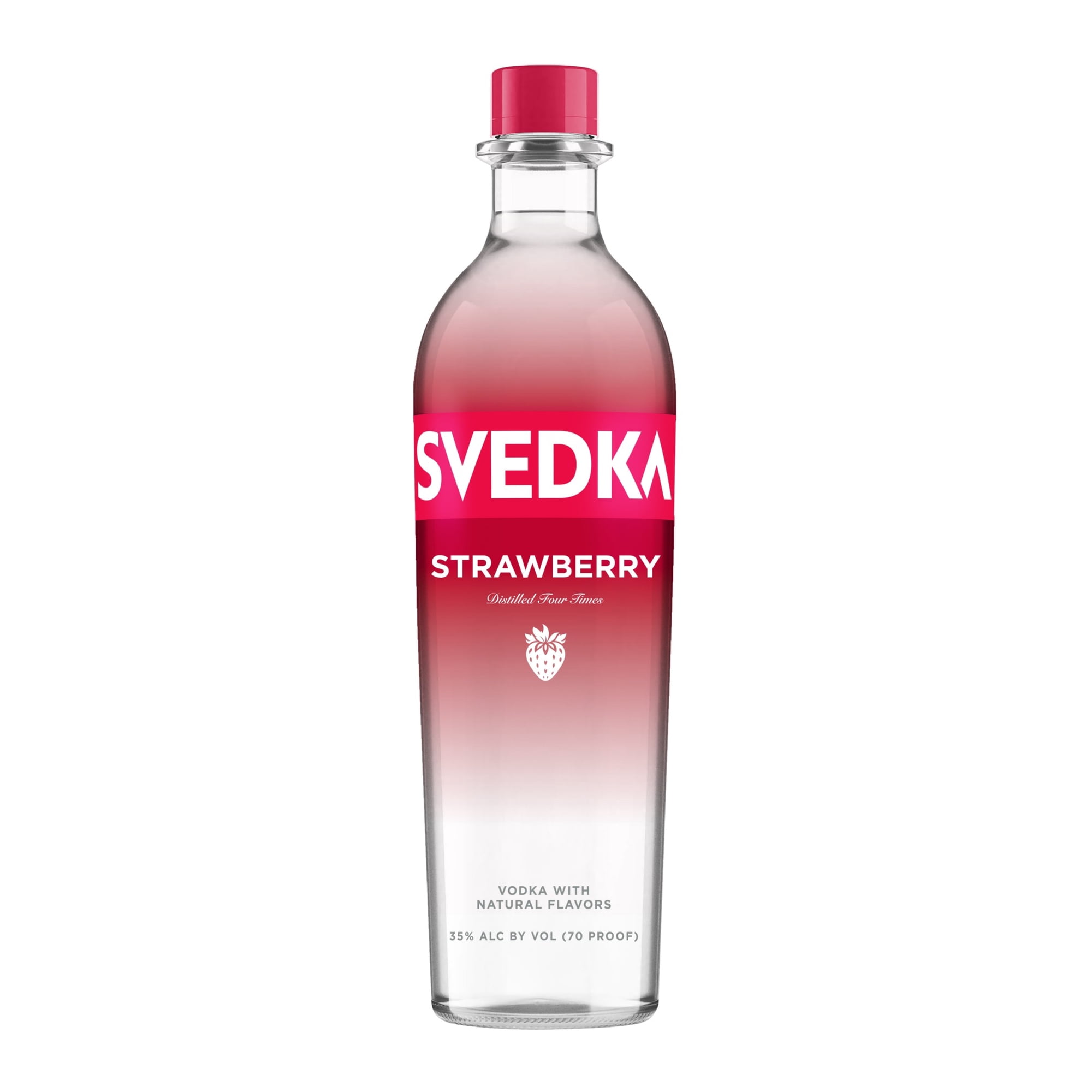 SVEDKA, Strawberry Vodka, 750ml, 70 Proof