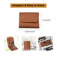thumbnail image 5 of 16 in 1 Manicure Pedicure Grooming Kits Personal Care With Leather Travel Case, 5 of 8