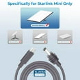 thumbnail image 3 of Starlink Mini USB C to DC Power Cable, Starlink Mini Cable 16FT, Compatible with 100W+ Power Bank and PD Charger(16FT/5M), 3 of 7