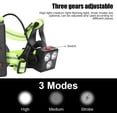 thumbnail image 2 of Veilleuse de Course, Lampe de Course Extérieure, Lampe de Poitrine Rechargeable USB LED pour Coureurs Camping Randonnée Lumière d'Avertissement Lampe de Poitrine, 2 of 8