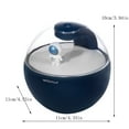 thumbnail image 3 of MingX Humidifier for Bedroom Quiet Pok Ball Cool Mist Humidifier Blue Spaceman Air Humidifier for Home Baby Nursery Plants, 3 of 6