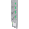 thumbnail image 1 of IFANLANDOR Employee Attendance Card Rack Card Display Rack Plastic Grey Reminder 1Pcs, 1 of 5