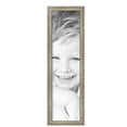 thumbnail image 2 of ArtToFrames 7" x 26" Silver Compo Dark Wash Picture Frame, 7x26 inch Silver Wood Poster Frame (WOM-5227),  Pack, 2 of 7