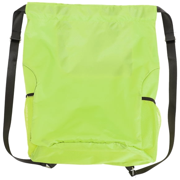 KAKOWELY Bolsa de viaje con cordón, bolsa de almacenamiento, bolsa de hombro con cordón de gran capacidad, bolsa de playa
