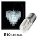 thumbnail image 2 of TQEHS Bombilla LED E10 de 6 V y 12 V con base de rosca, bombilla, lámpara, lámpara, blanco cálido, CALIENTE, B5J0, 2 of 6