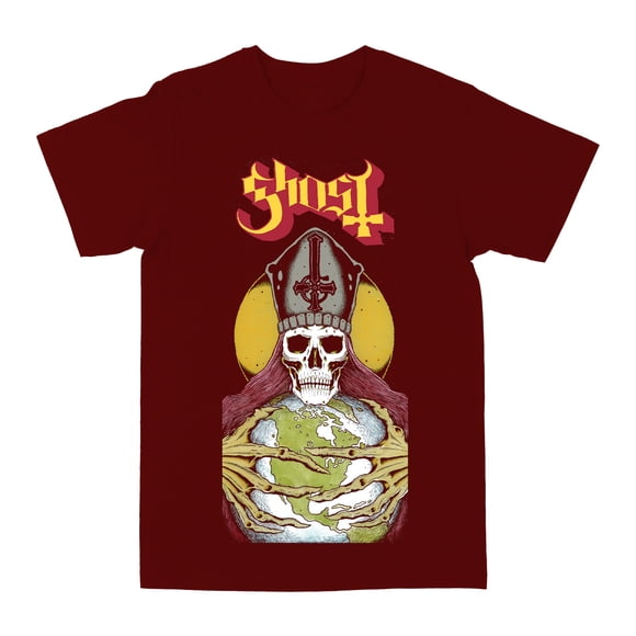 Ghost Papa Earth Maroon Small T-Shirt