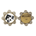 thumbnail image 1 of Miedo a las lágrimas Broche de flores, regalo de joyería para mujeres y niñas Unbranded M, 1 of 3