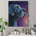 thumbnail image 4 of Great Dane Dog Portrait Canvas Wall Art Home Decor Pet Lover Gift for Living Room Bedroom Apartment, 4 of 8
