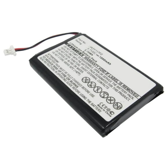 Batteries N Accessories BNA-WB-L4170 GPS Battery - Li-Ion, 3.7V, 1000 mAh, Ultra High Capacity Battery - Replacement for Garmin IA3Y117F2 Battery