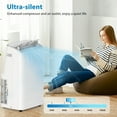 thumbnail image 6 of Aoile 15,000BTU ASHRAE Portable Air Conditioner, Powerful AC Unit with Fan & Dehumidifier Mode, Window Mount Exhaust Kit Included, 6 of 8