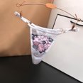 thumbnail image 1 of Classification de Produit Culottes pour Femmes / Titre de Produit String en Maille Sans Coutures à Taille Basse avec Ajustement Réglable et Design Transparent pour un Confort Quotidien, 1 of 3