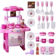thumbnail image 1 of Kids Girls Cooking Kitchen Role Pretend Chef Play Set Great Gift Toy, 1 of 8