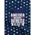 thumbnail image 3 of America Where Else Grunge Style Sweatshirt Men -Image by Shutterstock, Male Medium, 3 of 4