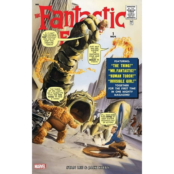 The Fantastic Four Omnibus Vol. 1 Alex Ross Cover [New Printing 3], (Hardcover)