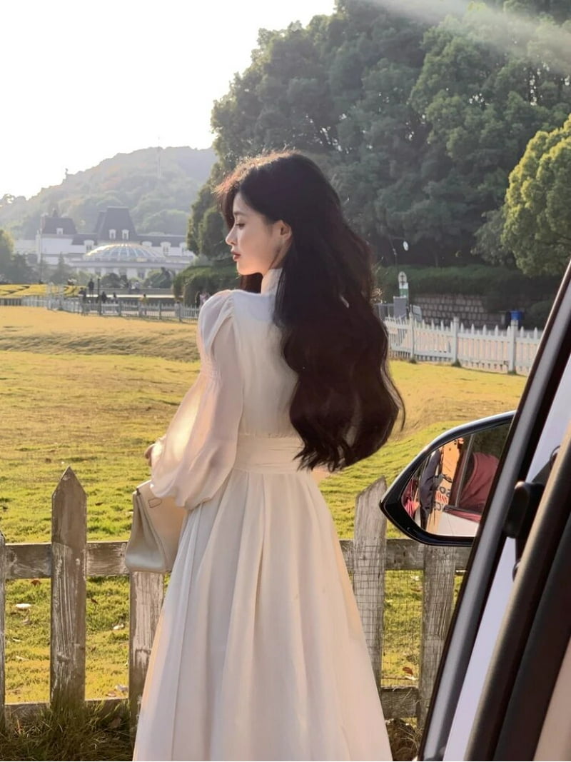 【新品未使用品】Montecristo French Sleeve Dress Montecristo French Sleeve Dress - メルカリ