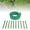 Green, variant on Plastic Garden Border, 10M Long Flexible and Strengthened PE Landscape Edging Kit with Fixing Nails for Landscaping Flower Growing