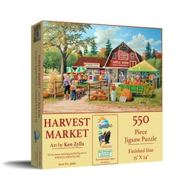 Heritage Puzzle 'A Smoky Mountain Summer' 1000 Pieces By Teresa Pennington - 30x24 Inch Nature Art Jigsaw