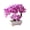 C, variant on Eoozwa Decorative Artificial Potted Plants with Flowers 7.9x7.9 Inch Simulated Greenery for Home Office, Indoor Fake Plant Arrangement for Dining Table Living Room TV Cabinet