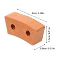 thumbnail image 2 of Raindrops 30Pcs Miniature Brick Decor for DIY Crafting and Educational Activities in Khaki, 2 of 8