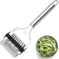 thumbnail image 1 of SHAR Stainless Steel Hand Noodle Scare For Easy Clean Spaghetti Rolling Pe Kitchen Tools, 1 of 5