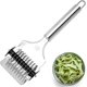 thumbnail image 1 of Cortador de fideos manual de acero inoxidable para herramientas de cocina, cortador de rollos de espagueti fácil de limpiar, 1 of 5