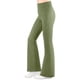 thumbnail image 5 of BIG ELEPHANT 3 Packs de Leggings Acampanados para Niña con Bolsillos Laterales, Pantalones Acampanados de Cintura Alta para Baile, 5 of 10