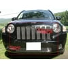 Compatible with 06-2010 Compass Vertical Billet Grille Combo Insert J67800V