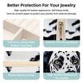 thumbnail image 3 of Dalmatians Decorative Square Travel Portable Jewelry Display Box - Earring Organizer, Necklace and Bracelet Storage Case for Girls and Women, 3 of 6