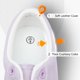 thumbnail image 3 of Zapatos de lona Shupua Blancas Zapatillas para Mujer Talla 8 Morado, 3 of 9